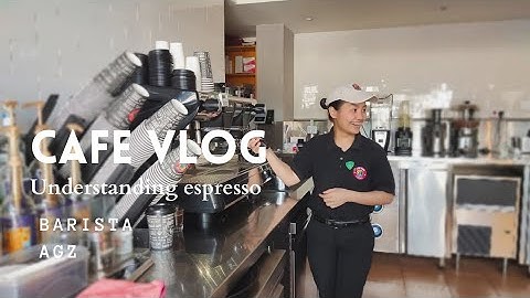 Vlog #17 Under, over and ideal espresso extraction.