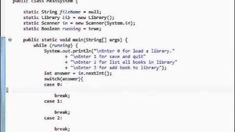 Java: Simple Library System (Part 4)