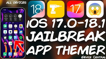 iOS 17.0 - 18.1 JAILBREAK (All Devices): SkadzThemer RELEASED! Customize App Icons (Themes!)
