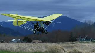 First Takeoff with a Weedhopper and No Training