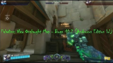 Paladins: New Onslaught Map - Bugs #2 (Androxus Edition)