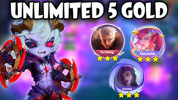 THIS SEASONS TOP META COMMANDER !! EASY 3 STAR 5 GOLD !! MAGIC CHESS GO GO BEST STRATEGY 