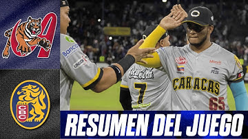 Resumen del juego Tigres de Aragua vs Leones del Caracas | 28 de octubre de 2025. 🔥