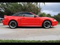 1999 Ford Mustang GT 35th Anniversary Convertible Walk-around Video
