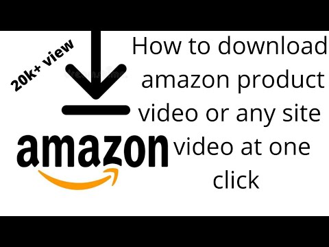 ดาวน์โหลดวิดีโอ chrome Update New How to download amazon product video ( English subtitle)