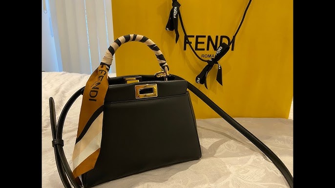 Fendi 'ISeeU Peekaboo' Black Purse - Meghan's Mirror