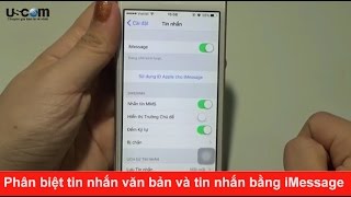 Phân biệt tin nhắn văn bản và tin nhắn bằng iMessage Resimi