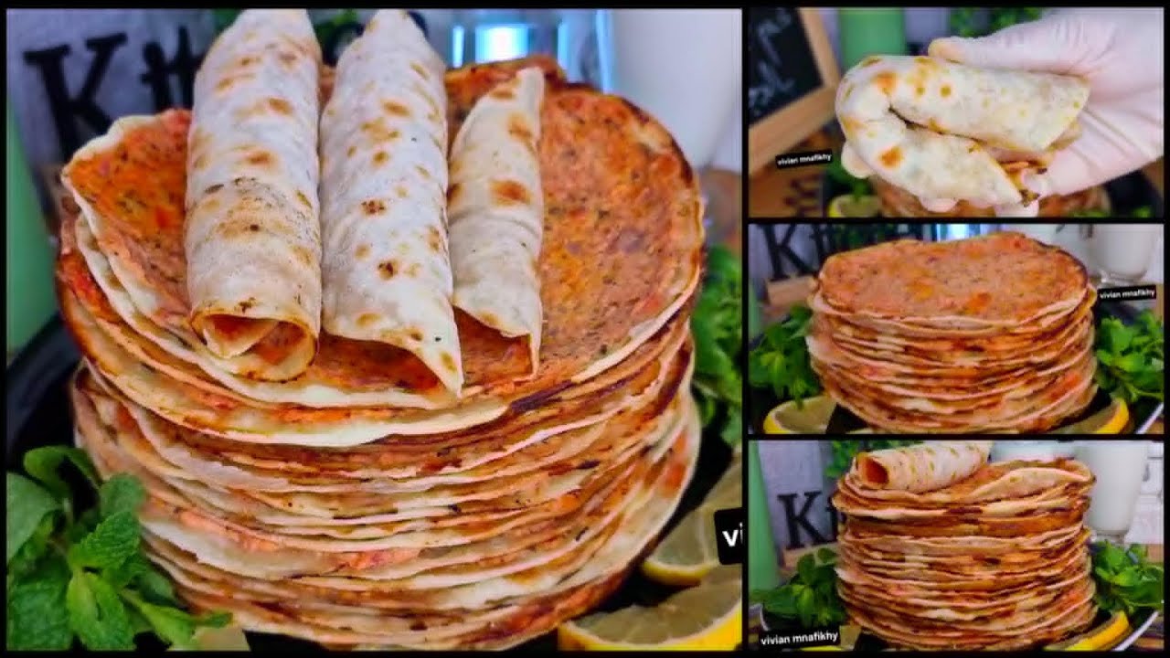 لحم بعجين بالدجاج وبعجينه طرية 👌وبطريقتين شوي😉 والطعم أكثر من خيال😋وصفات رمضان 2025 الوصفة رقم (1)🌙🌟