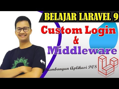 Tutorial Custom Login dan Middleware di Laravel 9 Part 1 | Membuat Aplikasi POS