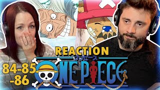 NO WORDS!! 😭😭😭 | Couple First Time Watching One Piece | Episodes 84 & 85 & 86