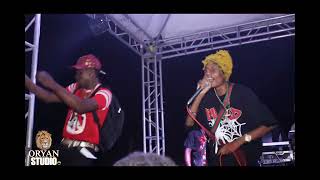 Ziddy An Friends Entering The Crowd With Comedic Vybz.