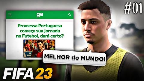 O INÍCIO da PROMESSA EUROPEIA! - Modo Carreira Jogador FIFA 23 #01