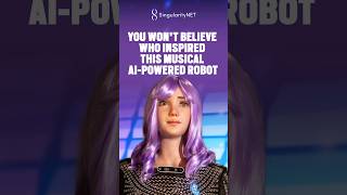 Who Inspired This Female Robot Musician? @daftpunk #robot #agi #ai #daftpunk