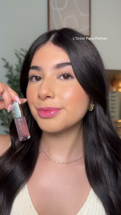 #LOrealParisPartner my perfect pink @LOrealParisUSA Plump Ambition pH Lip Oil #LOrealParisMakeup