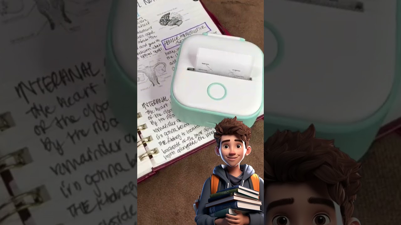 07 The Ultimate Buy for Students !!! The Pocket Pal Mini Thermal Printer