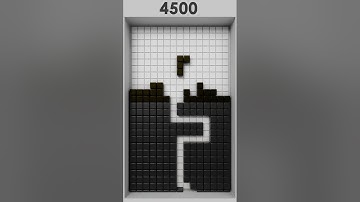 What is the highest score you can get? Challenge in Block Puzzle! (9-6)