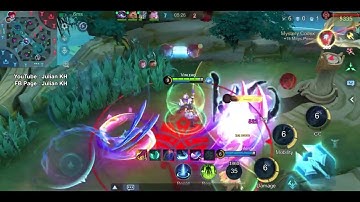 Julian mobile legends julian KH maniac x savage awesome build jungle