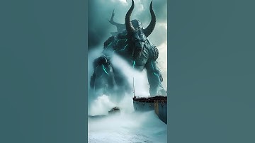 Giant Sea Monster Emerges During Storm 🌊 | Epic Ocean Creature Animation