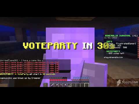 Joining my FIRST ever minecraft server.