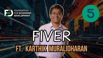 Economist Karthik Muralidharan On His Book, Why Watch #Panchayat, & More | Ep 1 | FED Fiver