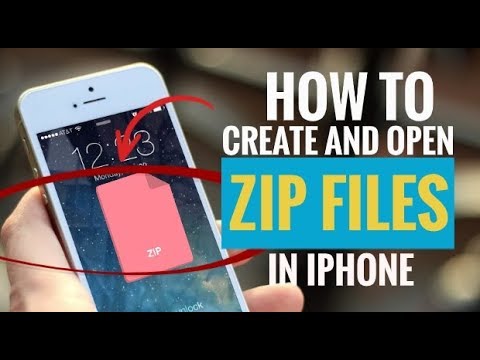 Вопрос: Как открыть ZIP файл на iPhone?