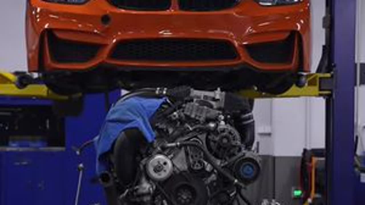 宝马f83M4发动机 后续组装维修视频来了 #mpower #宝马M4#宝马m4发动机异响 #发动机维修 #宝马专修