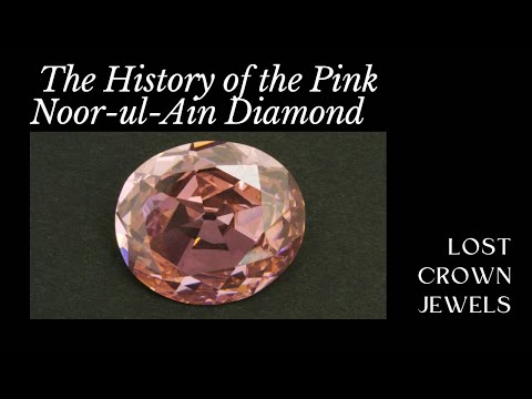 The History of the Fabled Noor-ul-Ain Diamond: One of the Finest Pink Diamonds in the World