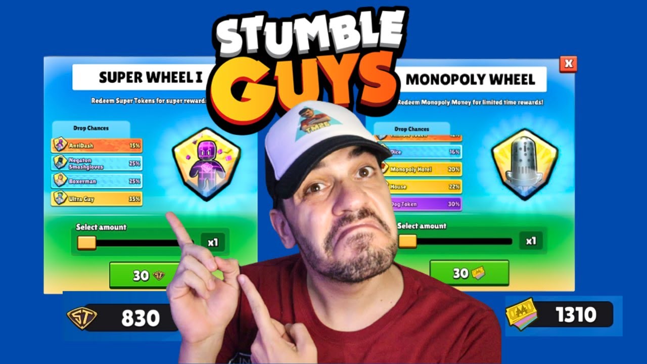 ΞΟΔΕΥΩ ΤΑ ΤΕΛΕΥΤΑΙΑ ΜΟΥ ΤΟΚΕΝS! - STUMBLE GUYS