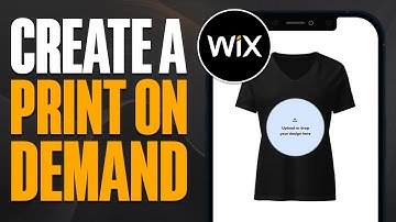How To Create a Print On Demand Store in WIX | WIX Print on Demand Integration (2025)