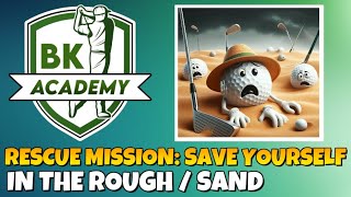 RESCUE MISSION: Drop Shots from Rough/Sand | BK Academy | Golf Clash Guides