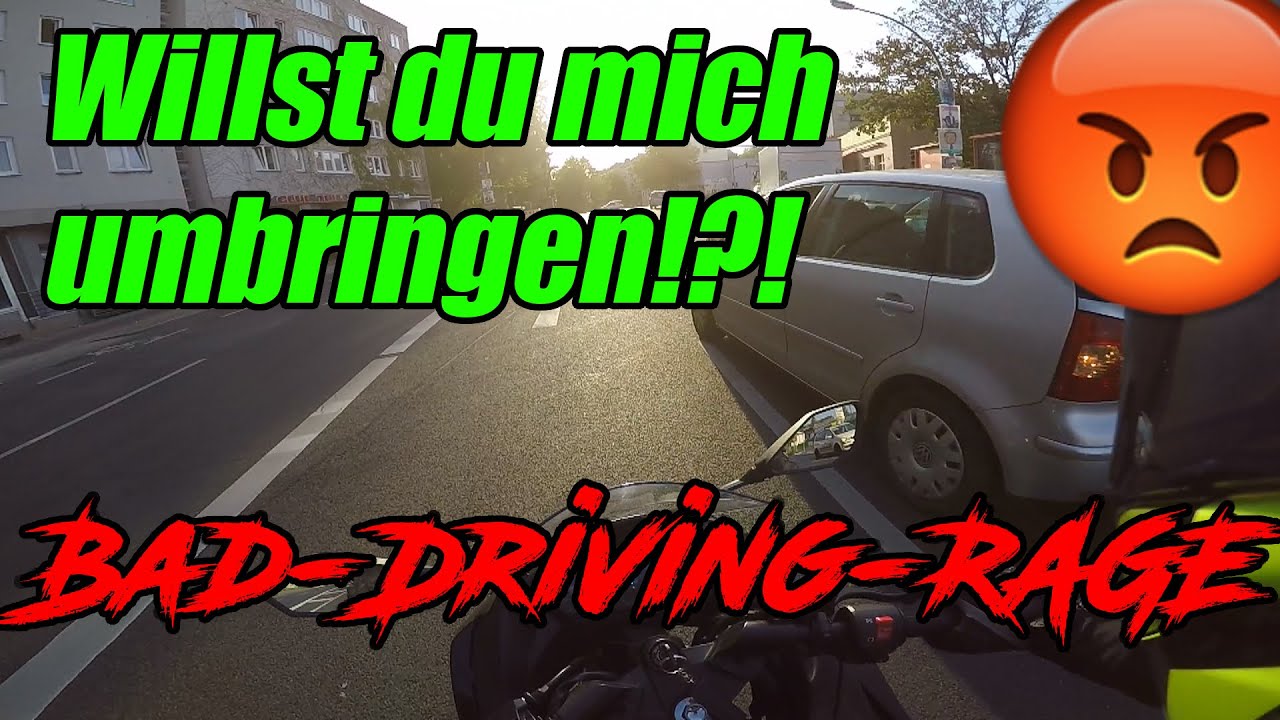 Willst du mich UMBRINGEN!?! | Bad-Driving-Rage | MotoVlog ...