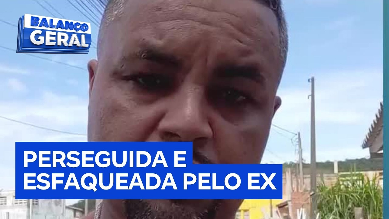 Mulher é perseguida e esfaqueada pelo ex-marido após separação