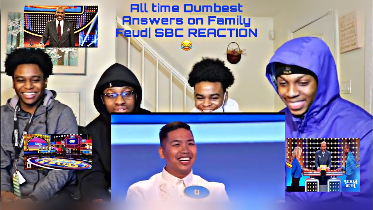 All-time DUMBEST ANSWERS on Family Feud!| SBC REACTION