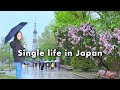 Living Alone in Japan 🇯🇵 | A Rainy Day That Turned Out Surprisingly Beautiful