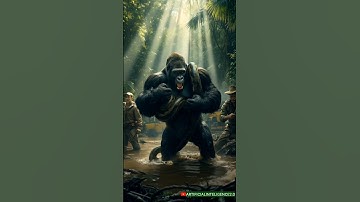 Epic Battle Gorilla vs Giant Python | Forest Rescue Mission🐍🦍🔥 #shorts #shortsfeed2025 #viralshorts