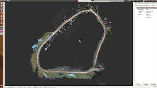 RTAB-Map SLAM around a pond