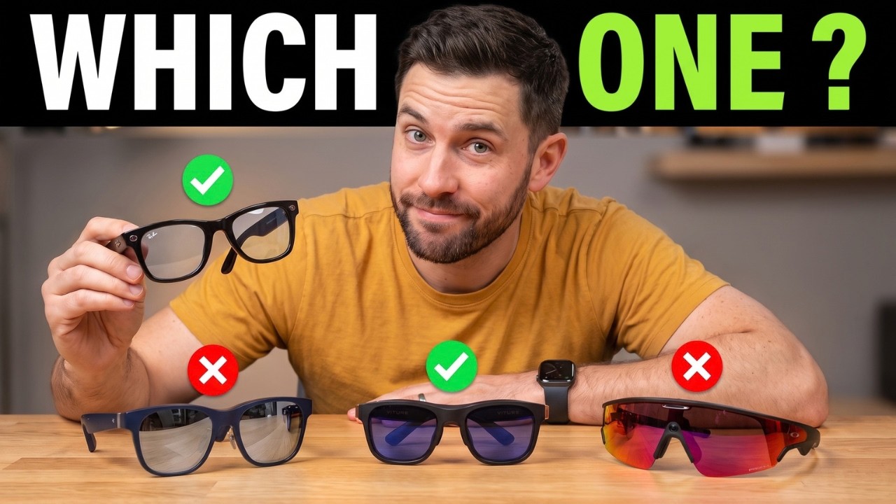 ✅ 7 Best Smart Glasses [2026] 🕶️ Meta AI Glasses vs AR Display Glasses: Ray-Ban, Xreal