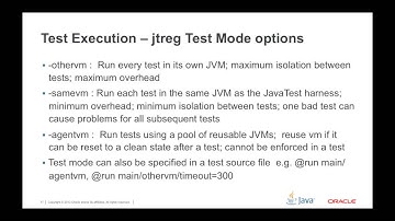 JTREG Tutorial -  Part I - Getting started with jtreg