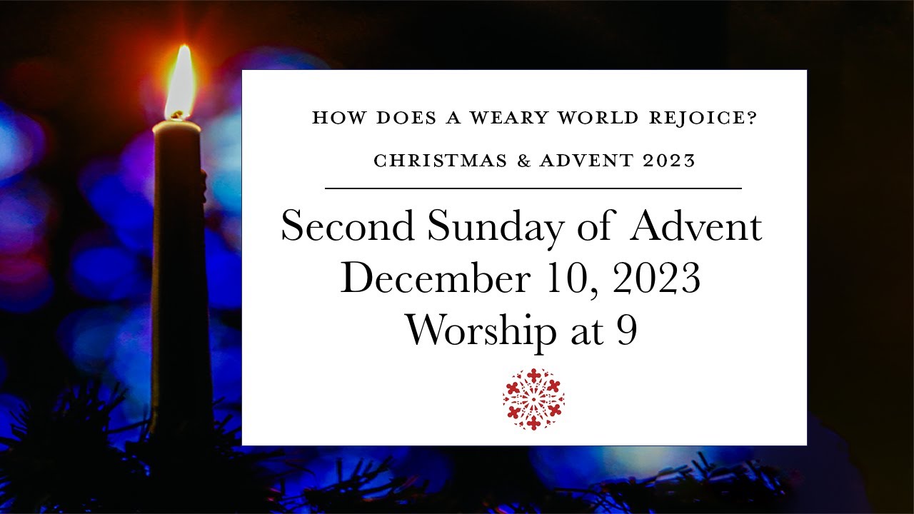 Worship at 9—December 10, 2023—First Congregational Church - YouTube