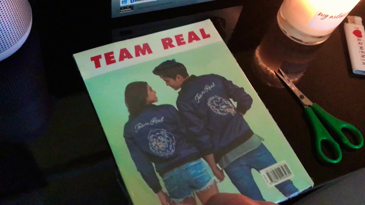 James Reid & Nadine Lustre 🔥TEAM REAL BOOK UNBOXING