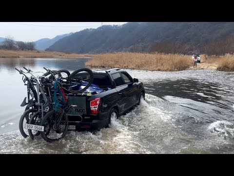 자전거 타려고 <strong>노지캠핑</strong> 가는 사람들