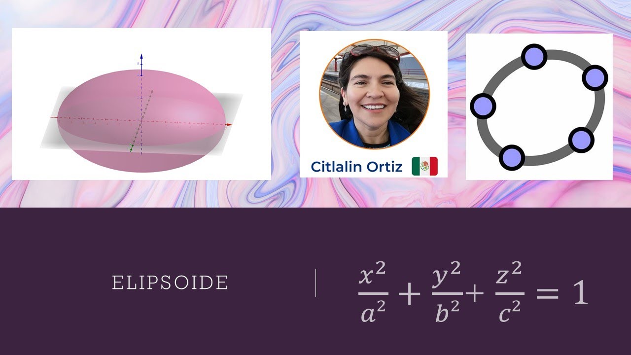 Graficando una Elipsoide usando GeoGebra