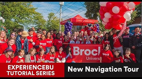 ExperienceBU new navigation tour 2022!