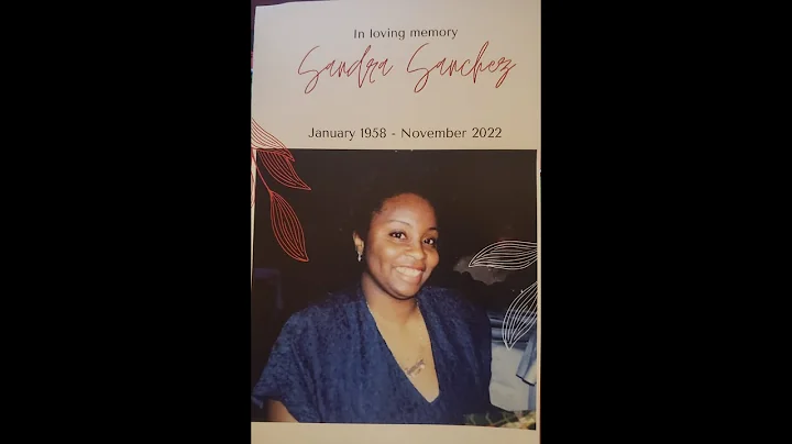 Celebrating the Life of Sandra Sanchez Sandra Delo...