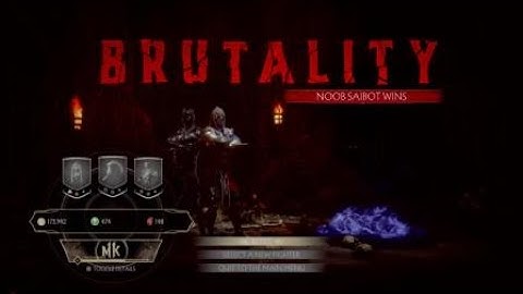 Mortal Kombat 11 Noob Saibot Wow Out Brutality