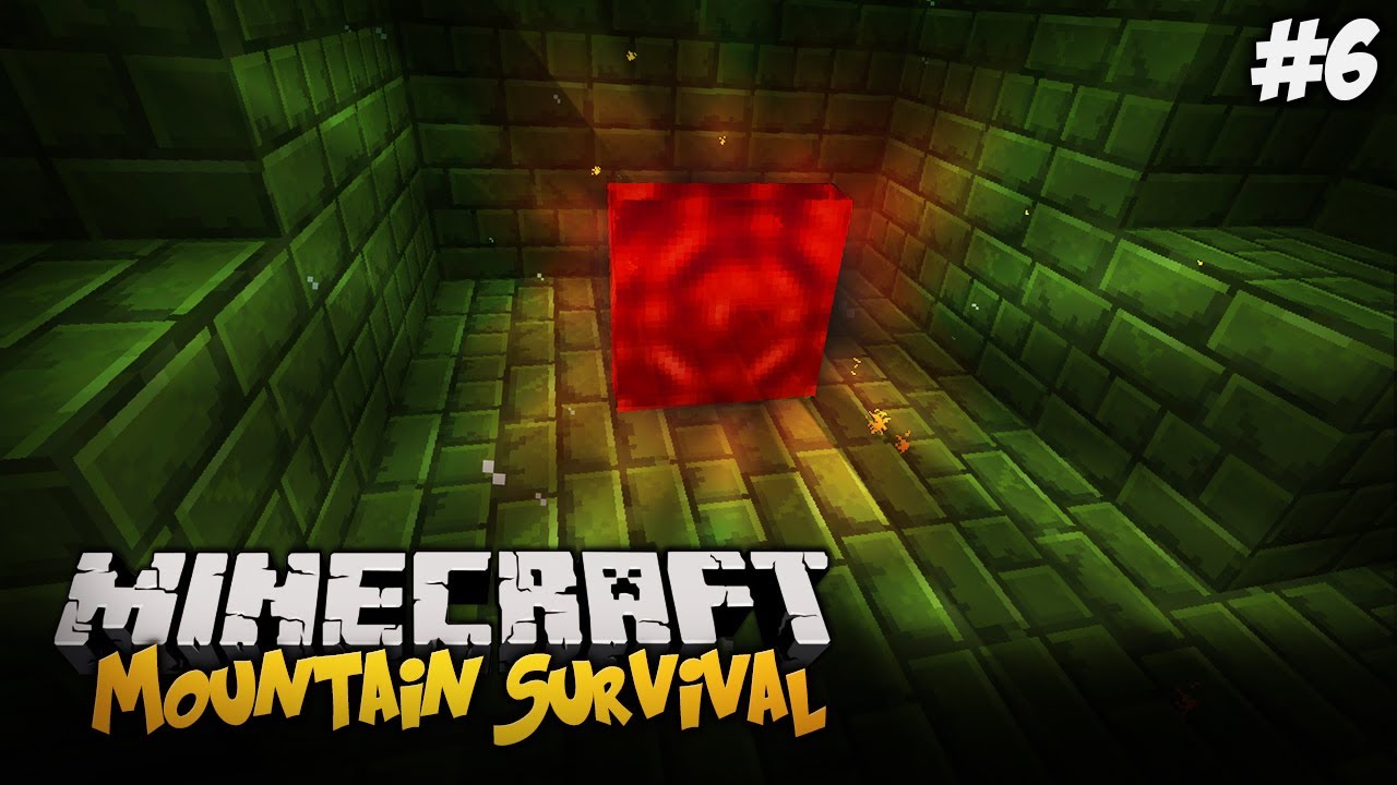 Minecraft Mountain Survival: PORTAL, ROZWIĄZANIE KONKURSU! [#6] - YouTube