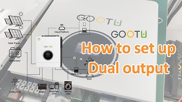 How to Set Up Dual Output on Your GOOTU Inverter