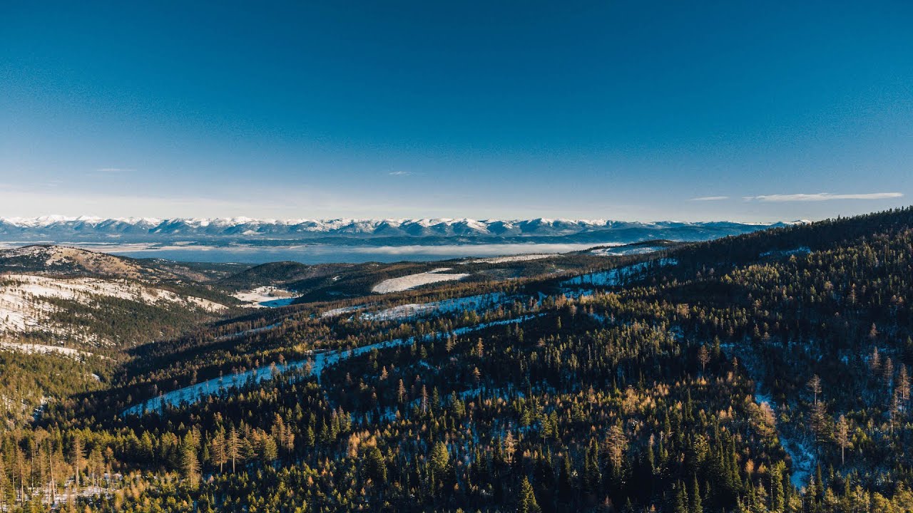 Blacktail Ski Mountain in Lakeside, Montana (4K) YouTube