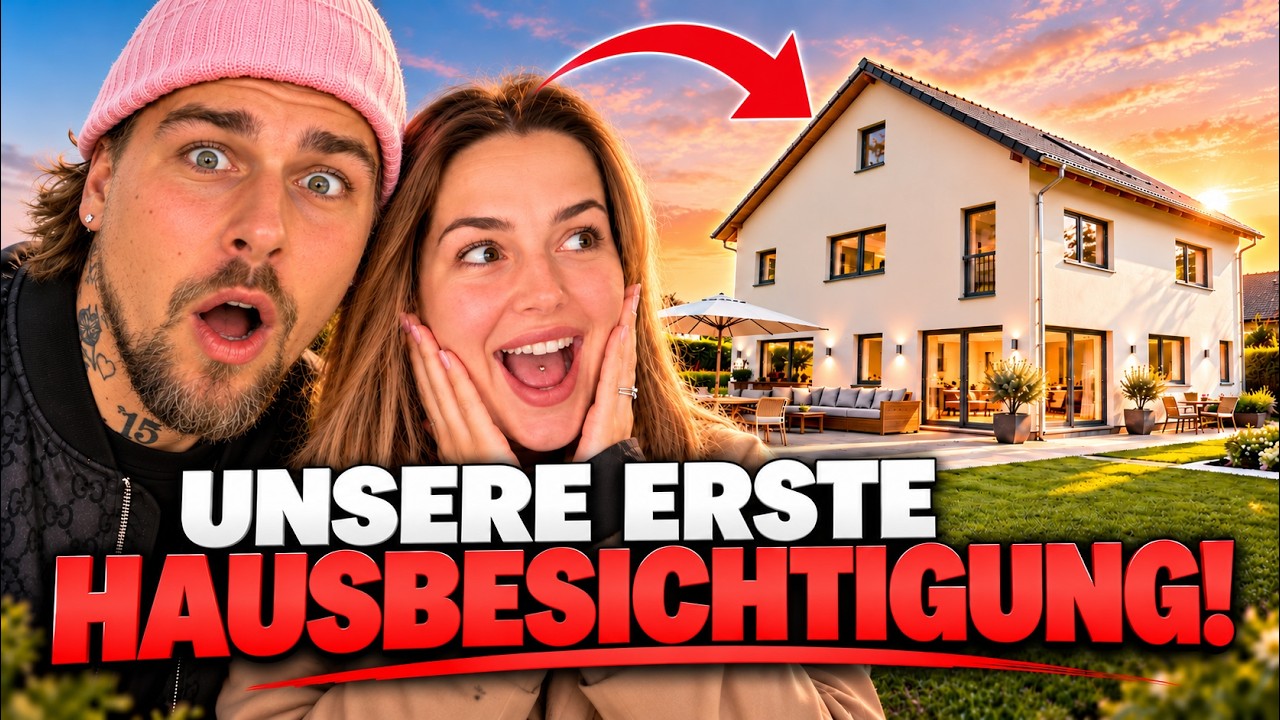 TRAUMHAUS GEFUNDEN?! 🏠😍 unsere ERSTE HAUSBESICHTIGUNG 😱