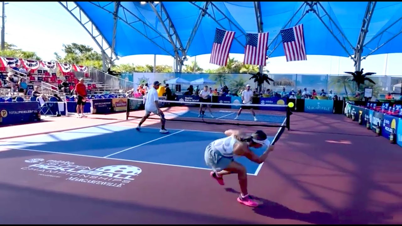 US Open Pickleball Championships - Anna Leigh Waters/JW Johnson Quarterfinal - Mixed PRO Doubles